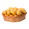 Russet Idaho Potatoes Fresh Premium Fruit and Produce Vegetables, 4 pound case