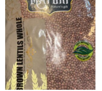 Mayuri Brown Lentils Whole 1.5KG