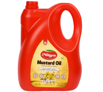 Nitya Kacchi Ghani(Cold Pressed) Mustard Oil – 5ltr