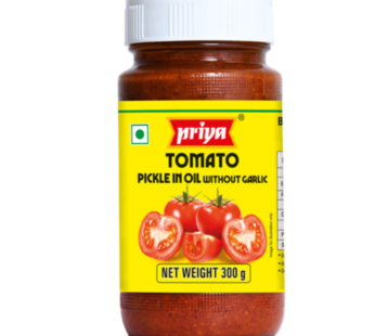 Priya Tomato Pickle Without Garlic – 300g