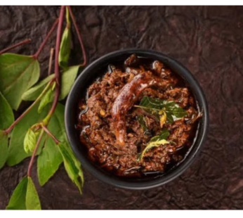 Village Gongura (Sorrel) Pickle 300g (Without Garlic)